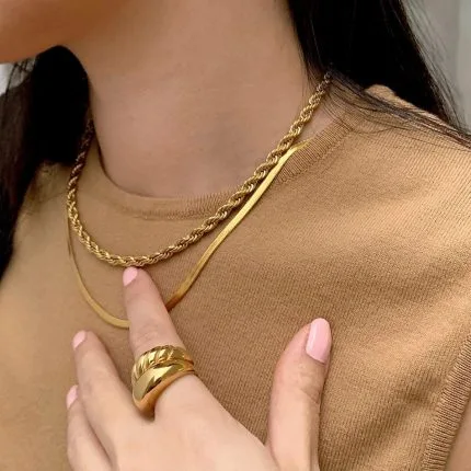 Κολιέ Camila, rope chain choker