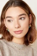 Σκουλαρίκια Allison με κρεμαστά μοτίφ